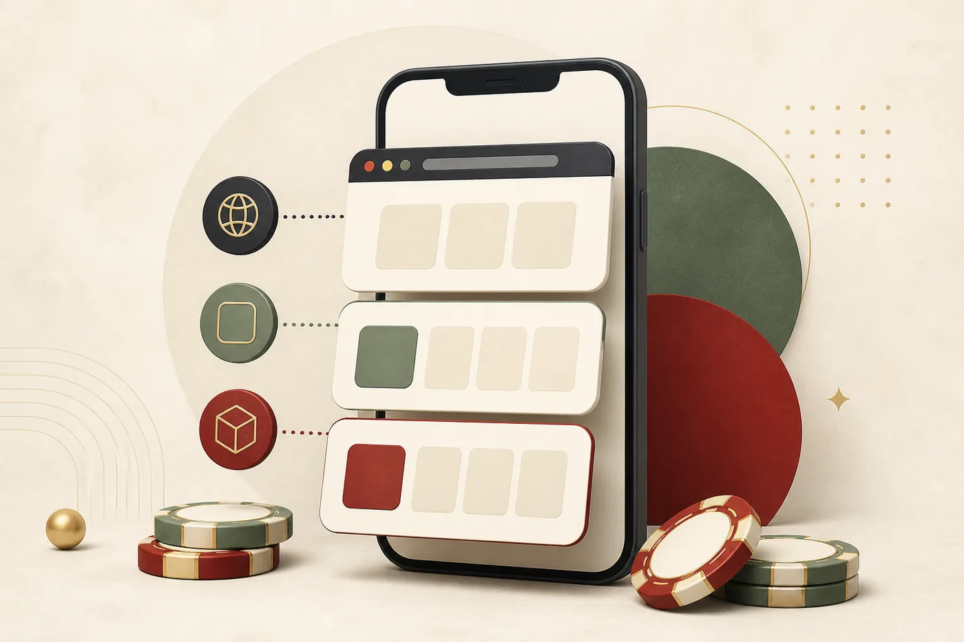 Diferença entre navegador, PWA e App de cassino