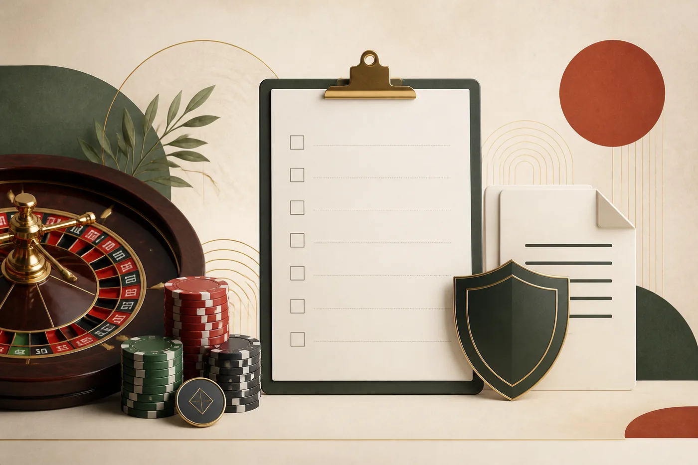 Preparação segura para cadastro em site de cassino